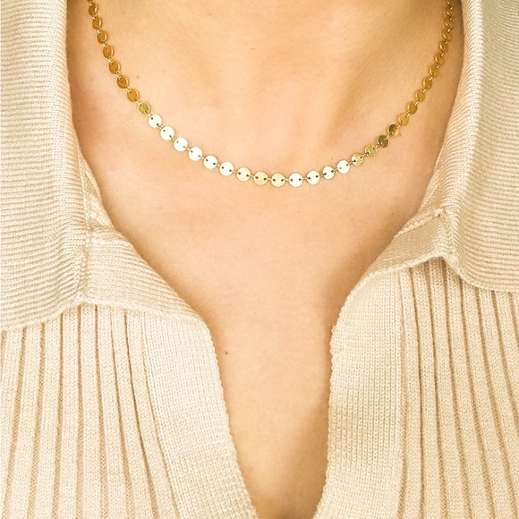 Gypsy Necklace - Sparks a lot ✨💫 Silver 925 14K Gold Plated - Picture 1 of 2